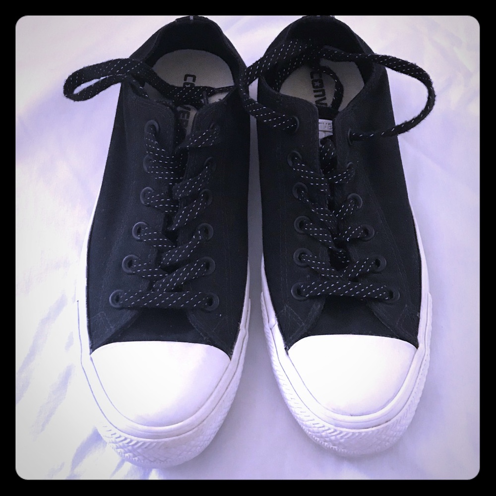 Unisex Converse All-Star Black/White Sneakers